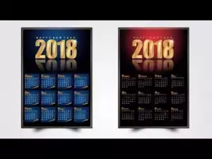 Video: How To Make Calendar Design Full Training Tutorial